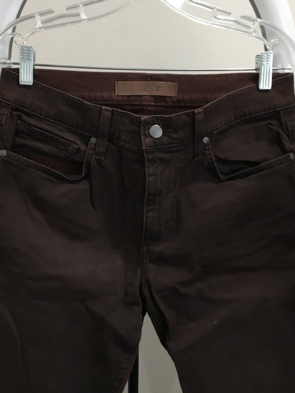 JOE'S JEANS Russet Wash 5 Pocket Styling Logo Hardware Denim Jeans - Picture 5 of 11